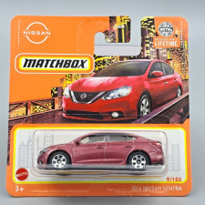 Matchbox Nissan Sentra 2016 1:64 Matchbox piros B autópálya és játékautó