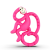 Matchstick Monkey Mini táncoló Rágómaki - pink - rágóka fogzásra