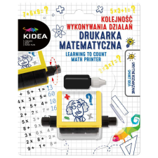 Matematika gyakorlást segítő bélyegző, nyomda, műveleti sorrend kreatív és készségfejlesztő