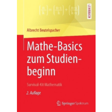  Mathe-Basics zum Studienbeginn – Albrecht Beutelspacher idegen nyelvű könyv