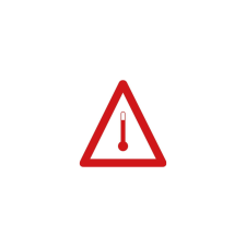 Matrica ADR Magas hőmérsékletű anyag információs címke