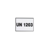 Matrica ADR UN1203 (benzin) 7,5-10cm