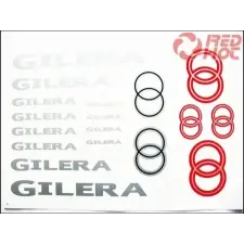  MATRICA KLT. GILERA EZÜST-PIROS egyéb motorkerékpár alkatrész