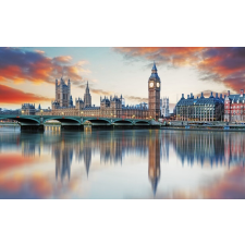  Matrica tapéta Big Ben, Parliament, London, 250 x 200 cm tapéta, díszléc és más dekoráció