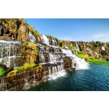  Matrica tapéta Vízesés Vietnamban, 250 x 200 cm tapéta, díszléc és más dekoráció