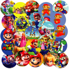 MATRICÁK KARAKTER MATRICA KERÉK SUPER MARIO MINTÁK 23EL matrica