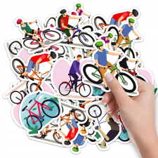 MATRICÁK KARAKTER MATRICA KERÉKPÁR GÖRDESZKA BMX SPORT TERVEZ 10DB matrica
