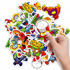  MATRICÁK MATRICA NOTEBOOK MATRICA SZUPER ZINGS KARAKTEREK TERVEZ 10DB matrica