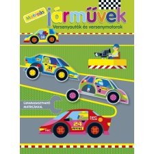  Matricás járművek - Versenyautók és versenymotorok gyermek- és ifjúsági könyv