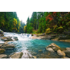  Matricás tapéta Cascada54 Vízesés a folyón, 350 x 250 cm tapéta, díszléc és más dekoráció
