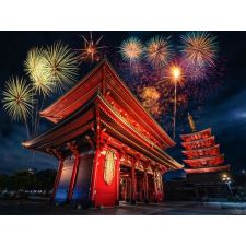  Matricás tapéta City60 Tokyo temple at night, 200 x 150 cm tapéta, díszléc és más dekoráció