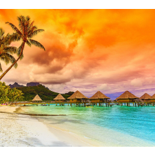  Matricás tapéta Vihar a paradicsomban, 250 x 150 cm tapéta, díszléc és más dekoráció