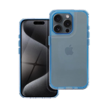 Matrix Apple iPhone 15 Pro Max hátlap tok kameravédő peremmel kék tok és táska