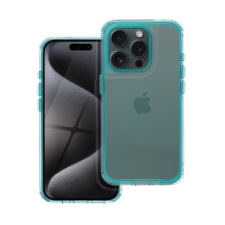 Matrix Apple iPhone 16 Pro hátlap tok kameravédő peremmel, zöld/menta tok és táska