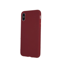 Matt Black TPU Samsung A22 5G Matt TPU - Bordó tok és táska