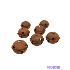  Matt fém bergő*7 - Rozsdás dekorációs kellék