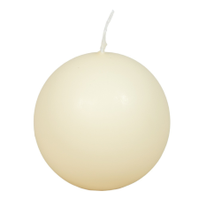  Matt gömb gyertya 80mm ecru gyertya