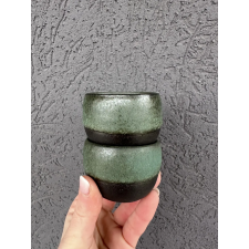  Matt Green Black cups bögrék, csészék