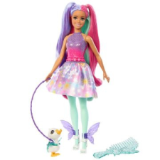 Mattel Barbie: a touch of magic tündér baba rózsaszín-lila ruhában barbie baba