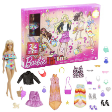 Mattel Barbie Adventi kalendárium barbie baba