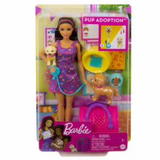 Mattel Barbie baba szett Barbie kiskutya örökbefogadása baba