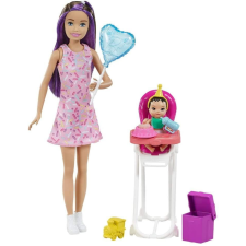Mattel Barbie dada játékkészlet Születésnapi buli - barnahajú FHY97 barbie baba