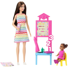 Mattel Barbie Deluxe Karrier: Tanárnő baba (JCR76) barbie baba