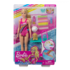 Mattel Barbie Dreamhouse Adventures: Úszóbajnok Barbie baba szett - Mattel