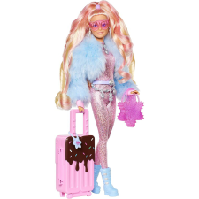 Mattel Barbie Extra Fly: Téli ruhás Barbie (HPB16) barbie baba