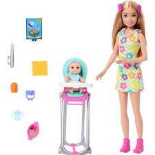 Mattel Barbie Family & Friends Skipper Bébiszitter játékszett barbie baba