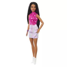 Mattel Barbie: fashionista 65. évfordulós baba csillagos pink topban barbie baba