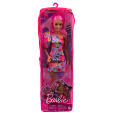 Mattel Barbie Fashionistas Barátnő baba - Virág mintás ruhában, lábprotézissel barbie baba