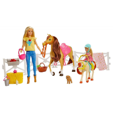 Mattel Barbie FXH15 Lovarda játékszett barbie baba