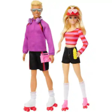 Mattel Barbie görkorcsolyázó Barbie és Ken babák barbie baba