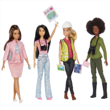 Mattel Barbie Karrierbaba - Együtt a Földért karrierbaba csapat 4 babával (HCN25) barbie baba