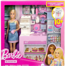 Mattel Barbie kávézó játékszett barbie baba