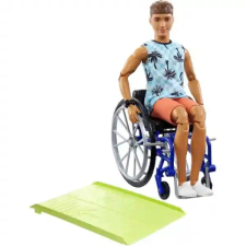 Mattel Barbie kerekesszékes, hajlékony Ken fiú baba rámpával barbie baba