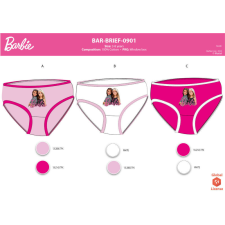 Mattel Barbie kislány bugyi - 3 darabos pamut bugyi gyerek alsó