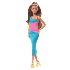 Mattel Barbie Looks Barna hajú baba lófarokkal HJW82 barbie baba