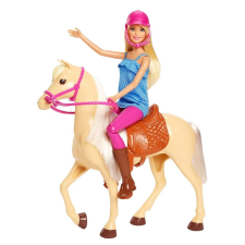 Mattel Barbie: lovas szett babával barbie baba