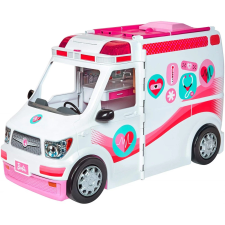 Mattel : Barbie mentőautó fénnyel és hanggal - Baba barbie baba