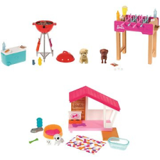 Mattel Barbie Mini Játékszett kisállattal barbie baba