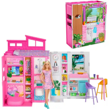 Mattel Barbie összecsukható babaház babával barbie baba