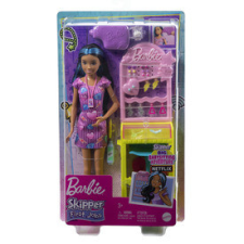 Mattel Barbie Skipper firts jobs - ékszerstand barbie baba