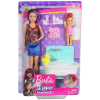 Mattel Barbie Skipper fürdető bébiszitter játékszett