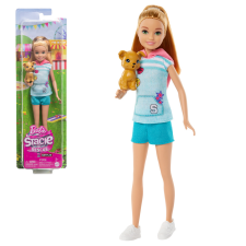 Mattel Barbie: Stacie to the Rescue - Világosbarna hajú baba kiskutyussal - Mattel baba