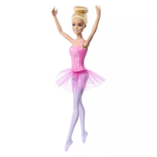 Mattel Barbie: Szőke hajú balerina baba rózsaszín tütüben (HRG34) (HRG34) barbie baba