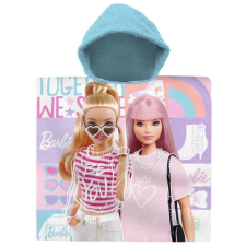 Mattel Barbie Together strandtörölköző poncsó 60x120 cm (Fast Dry) Nr1 lakástextília