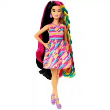 Mattel Barbie Totally Hair extra hosszú, szivárványszínű hajú baba barbie baba