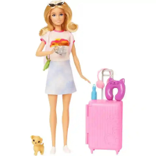 Mattel Barbie utazó baba kiegészítőkkel barbie baba